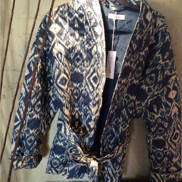 NEW! Overlover Boho belted cotton jacket - Picture 3 of 7